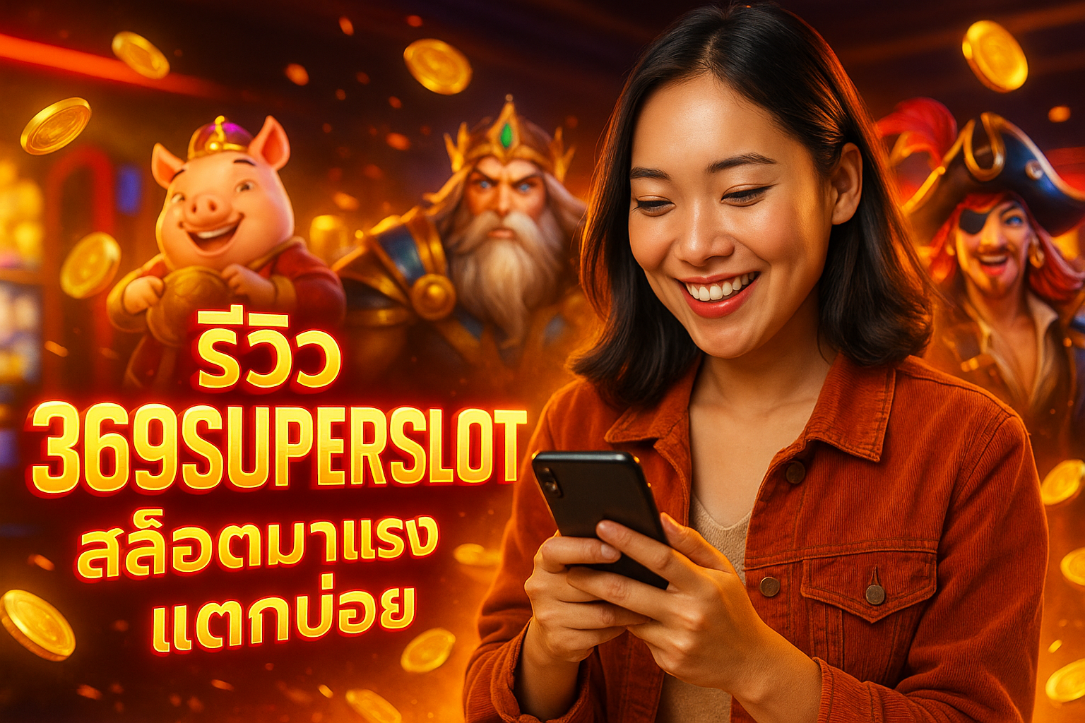 รีวิว 369SUPERSLOT สล็อตมาแรง แตกบ่อย