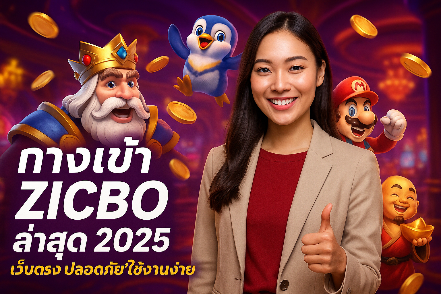 ทางเข้า ZICBO ล่าสุด 2025 เว็บตรง ปลอดภัยใช้งานง่าย